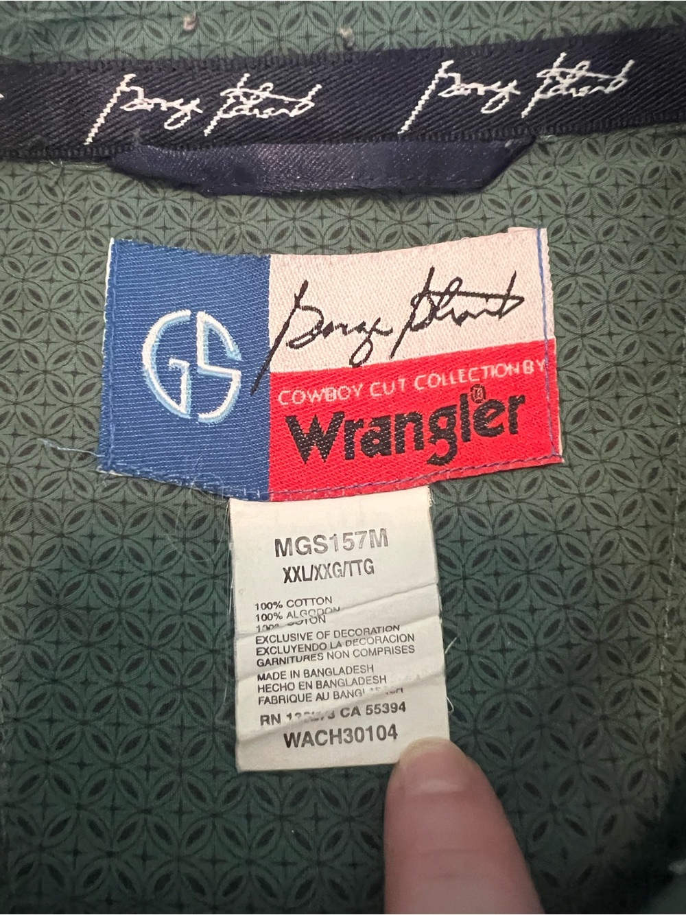 Wrangler Button down - Picture 6 of 8